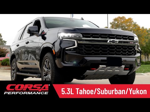 CORSA® Performance 2021+ Tahoe, Yukon, Suburban, Yukon XL 5.3L V8 Cat-back exhaust system (Sport)