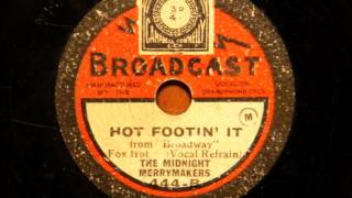 Hot Footin' It - Harry Bidgood's band