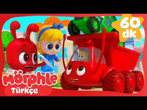 Büyük Kırmızı Kamyonum 🚚 | MORPHLE | Çocuk Çizgi Filmleri | Moonbug Kids Türkçe