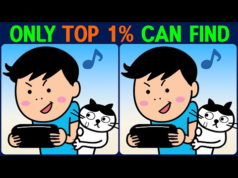 【Find the Difference】 The top 1% of geniuses are all to be found!