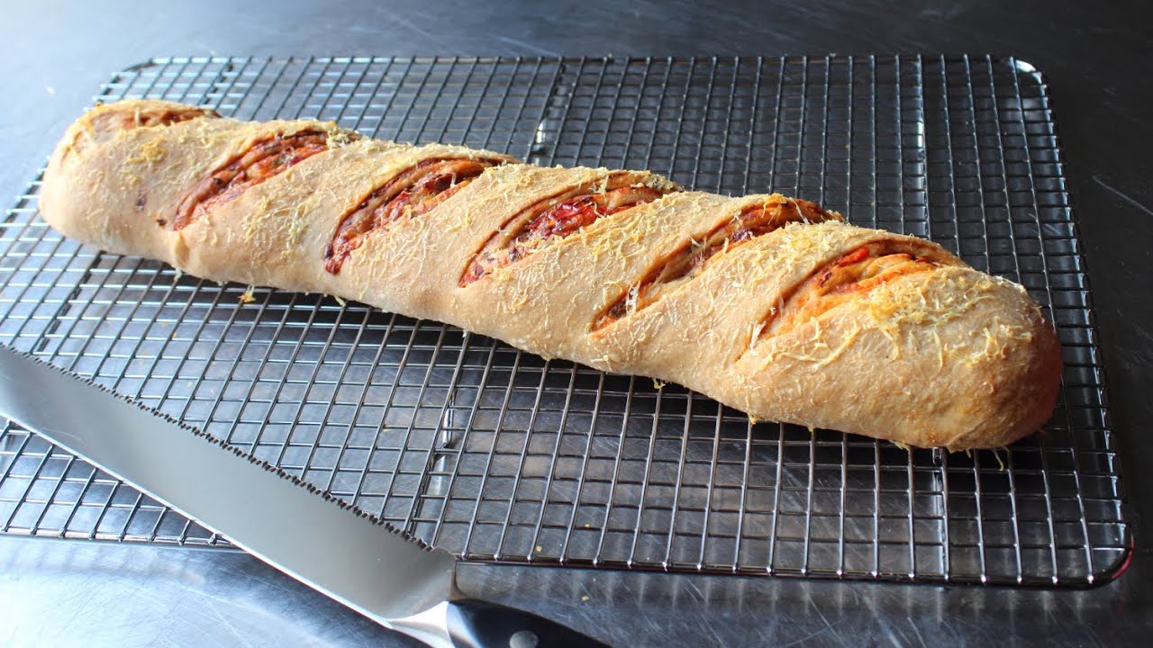 Salami Bread - How to Make a Stuffed Bread Recipe
