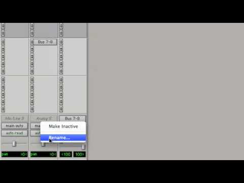 Rename Pro Tools I/O Labels in Record Time
