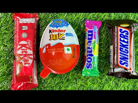 ASMR Candy Unboxing: Snickers, KitKat, Mentos, and More