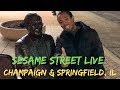 Sesame Street Live Tour Vlog Champaign Springfield IL