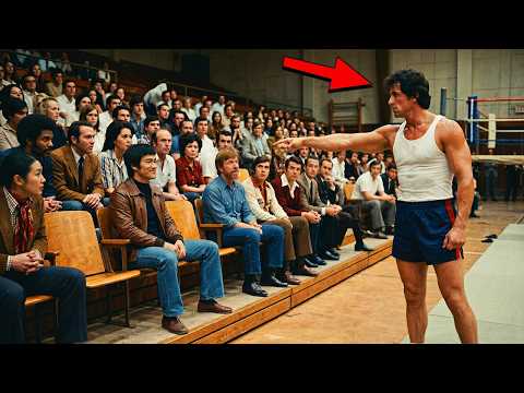 Sylvester Stallone Told Bruce Lee "Stand 10 Seconds Against Me I'll Call You Master"—3 Seconds Later