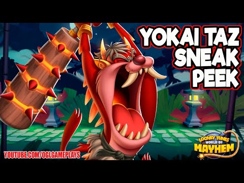 Yokai Taz Sneak Peek - Looney Tunes World of Mayhem #354