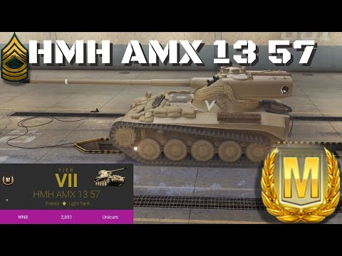 HMH AMX 13 57 Ace Tanker Battle, World of Tanks Console Modern Armor.