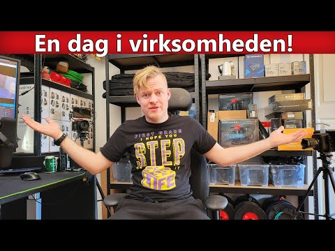 En dag i virksomheden EP3 - Alting er ankommet😱😱