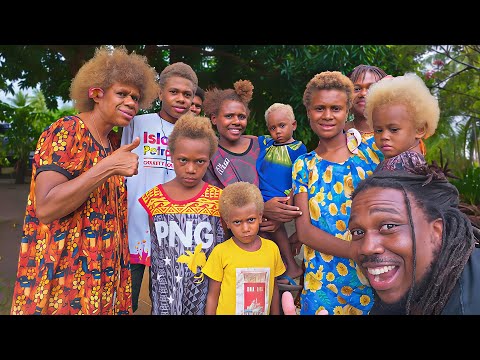 The Naturally Blonde Black People of East New Britain Rabaul