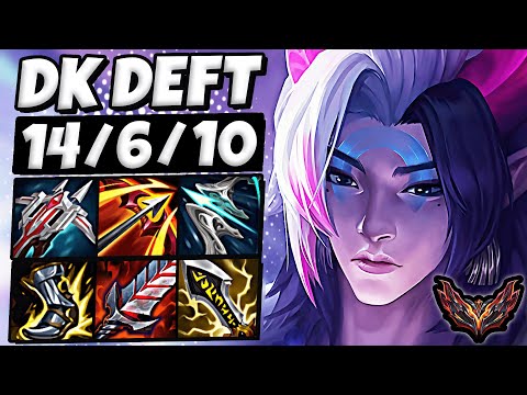 Aphelios vs Ezreal ADC [ DK Deft ] Korea Grandmaster Patch 13.9 ✅