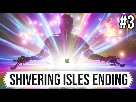 Oblivion Remastered - The Shivering Isles Part 3 Ending - Jyggalag Boss Fight