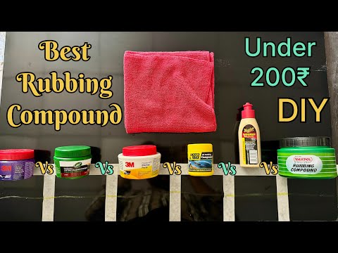 Best Rubbing Compound,3m vs Turtle vs Moto Max vs Meguiars vs Waxpol How to Remove Scratches at Home