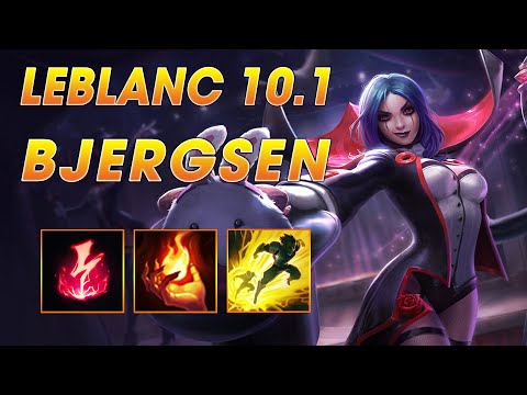 Bjergsen LeBlanc Mid vs Yasuo - NA Diamond 4 Patch 10.1
