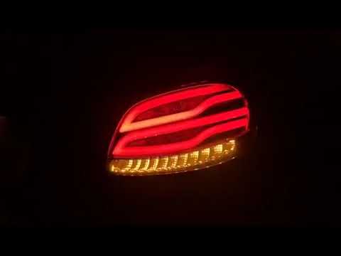 WH119-1 Peugeot 206 1998 - 2004 ( 2 Door ) Led + Light Bar Tail Lamp With Signal Running (Red)