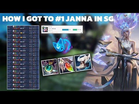 How I became the rank 1 JANNA in SG - My guide to climbing as JANNA!