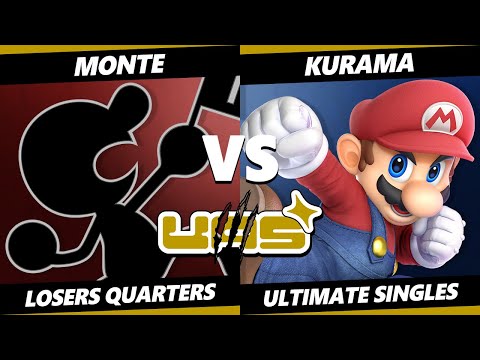 UAS: Finale TOP 8 - Kurama (Mario) Vs. Monte (Game & Watch) Smash Ultimate - SSBU