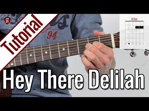 Plain White T's - Hey There Delilah | Gitarren Tutorial Deutsch