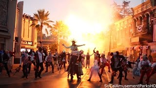 Halloween Horror Nights 2016 Opening Ceremony (FRONT ROW) The Purge Scarezone HD