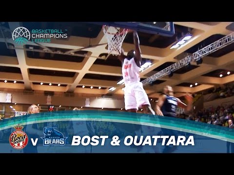 Alley-Oop Time! AS Monaco's Ouattara Jams it Two-Handed!