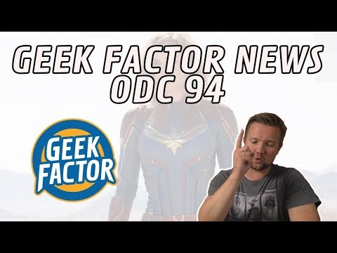 Geek Factor News 94   Captain Marvel, 22 Lipca i Wiedźmin