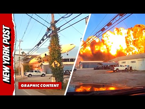 New Dashcam Video Shows Different Angle of UPS Plane Crash