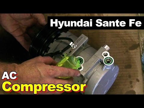 2003 Hyundai Santa Fe AC Compressor