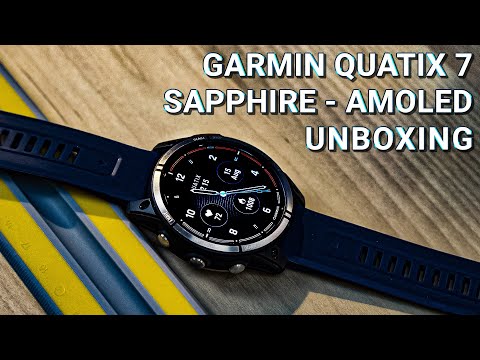 [UNBOXING] Garmin Quatix 7 | Sapphire - Amoled, Titanium