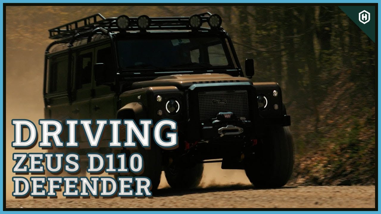 Driving Zeus, the D110 Defender