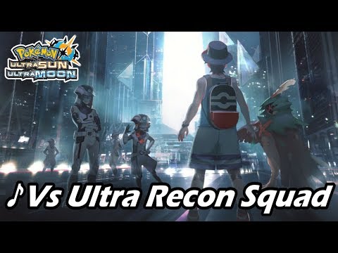 Vs Ultra Recon Squad Battle Theme (Slow) | Pokemon Ultra Sun and Ultra Moon