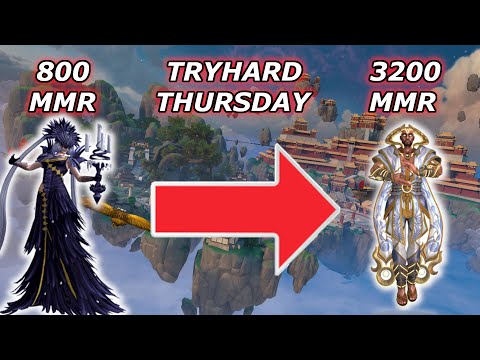 HOW TO GAIN 350 MMR IN 1 HOUR - Season 8 Masters Ranked 1v1 Duel - SMITE