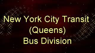 NYC Transit Queens Bus Division