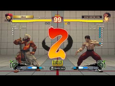 SSF4AE - HAOUCHOBUKEN ( Akuma ) Vs ORGY ( Fei Long ) ..^.^..