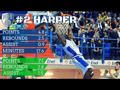 Demonte Harper - Enel Basket Brindisi (Italy) - Highlights Season 2014/15