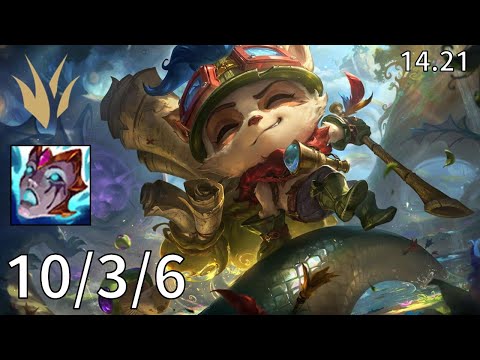 Teemo Jungle vs Viego - EUW Master | Patch 14.21
