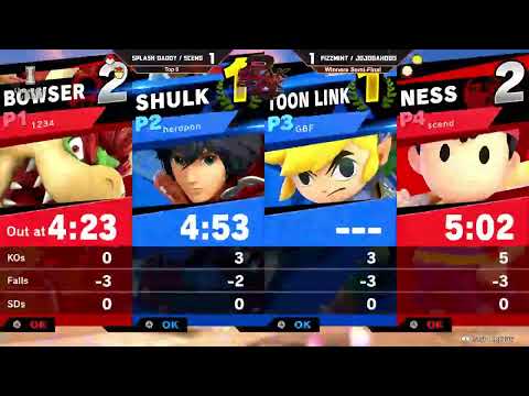 Splash Daddy & Scend vs Fizzmint & JoJoDaHoBo - Ultimate Doubles Winners Semifinals - Beak Bonk 2024