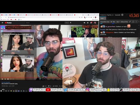 2/2 HasanAbi July 13, 2021 – BTS/Korean Nαȥι imagery, jaubrey REACTs, LSF, Gambling, New Outro