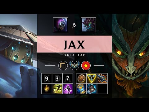 Jax Top vs Maokai - VN Challenger Patch 25.19
