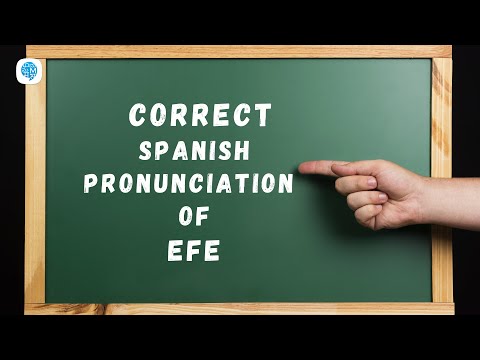 How to pronounce 'Alphabets' (efe) in Spanish? | Spanish Pronunciation