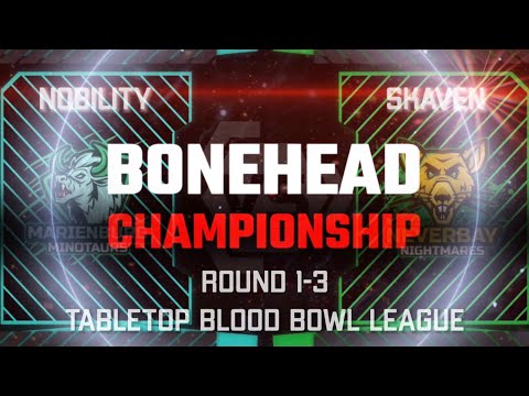 Imperial Nobility vs Skaven! Bonehead Championship - Round 1, Match 3! (Tabletop Blood Bowl)