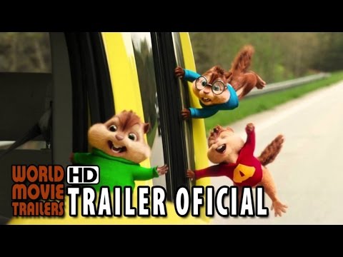 Alvin e Os Esquilos: Na Estrada Trailer Oficial Dublado (2015) HD