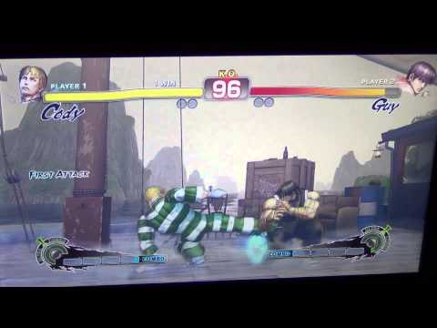 WNF Super Street Fighter 4 AE Krash (Cody) vs Patalat (Guy)