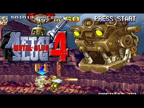 Metal Slug 4 - Classic Arcade Run 'n Gun Shooter (SNK 2002)