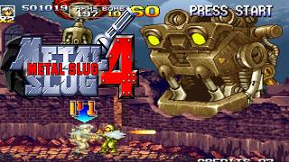 Metal Slug 4 - Classic Arcade Run 'n Gun Shooter (SNK 2002)
