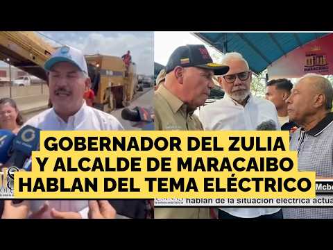 Gobernador del Zulia y Alcalde de Maracaibo se pronuncian por problema eléctrico actual de la región