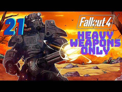 Fallout 4 Heavy Weapons Only Survival Permadeath - #21: Infiltrating the Children of Atom