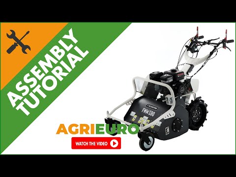 Blackstone FWM 590 Self-propelled Hammer Flail Mower - Assembly tutorial