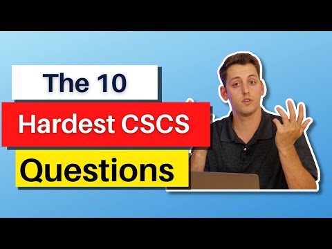 The 10 Hardest Questions on the CSCS Exam [In 2023]