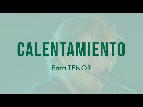 Calentamiento Vocal: 5 mejores ejercicios para TENORES en 5 min | Haz esto todos los días