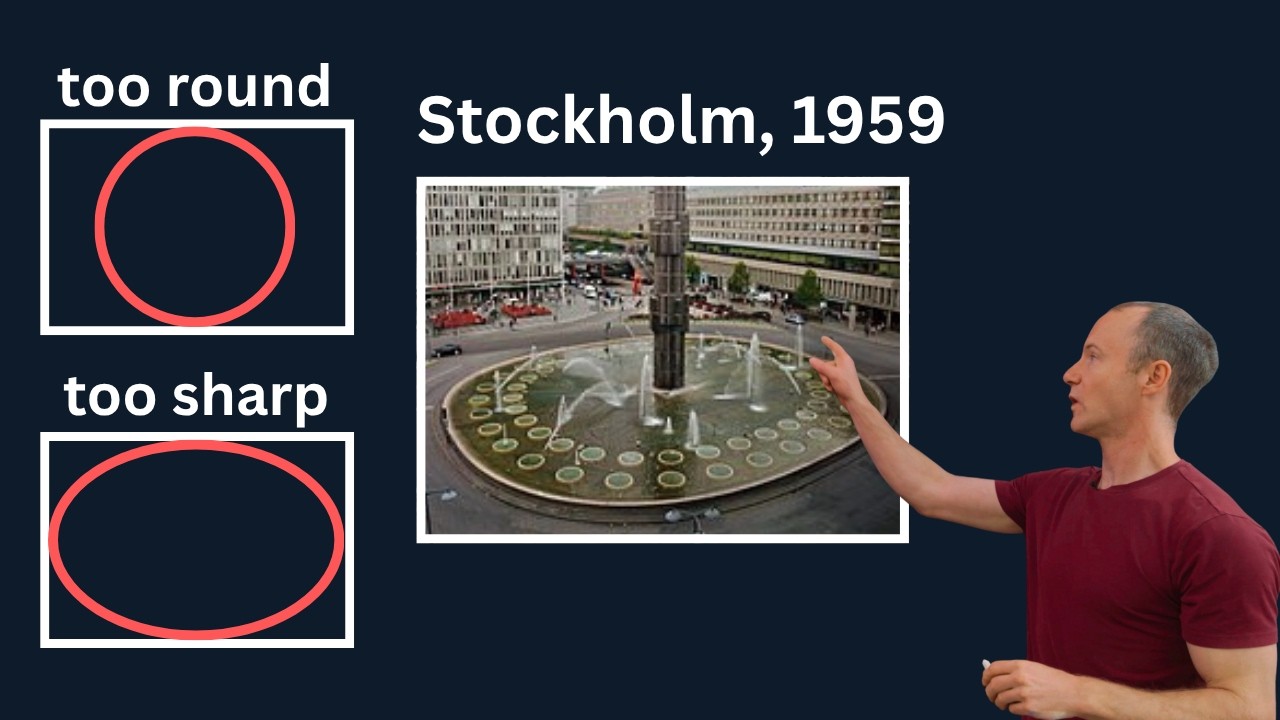 Stockholm couldn’t decide between a circle and a rectangle