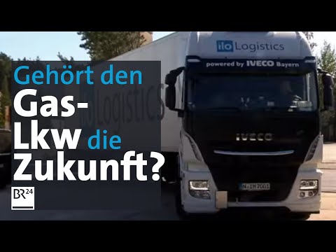 Alternative zum Diesel-Lkw: Gehört Lastwagen mit Gas-Antrieb die Zukunft? | BR24